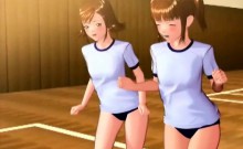 3d Anime Schoolgirls Gets Pounded
