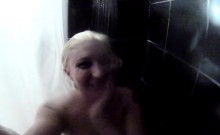 Leya Takes A Shower