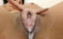 Creamy Pussy Fingering Close Up