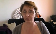 50 years old and showing my big naturals on webcam