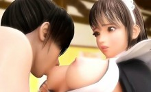 Big Breasted 3d Hentai Maid Squirt Milk