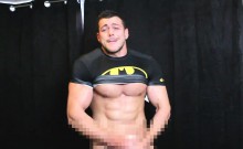 Muscled Lycra Creamy Cock