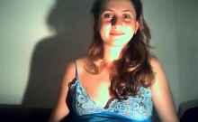 preggo girl in webcam