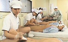 Japanese Nurses Fucking Their Excited Patients