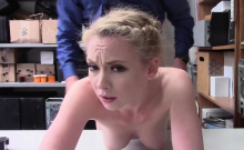 ShopLyfter - Cute Blonde Teen Fucked By The Security Officer