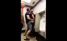 Fucking at the urinal