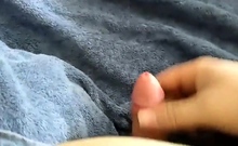 I Jerk Off My Small Penis And Show Balls