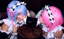 Aftynrose Asmr - Rem And Ram Pampering You Onlyfans Leaked