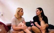Ersties - Lucia Invites Maria Over For Sexy Lesbian Fun